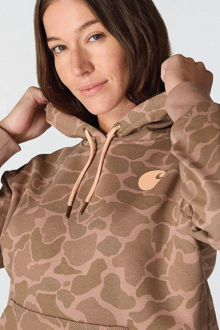 Relaxed Fit Midweight Logo Sleeve Printed Hoodie - SSE