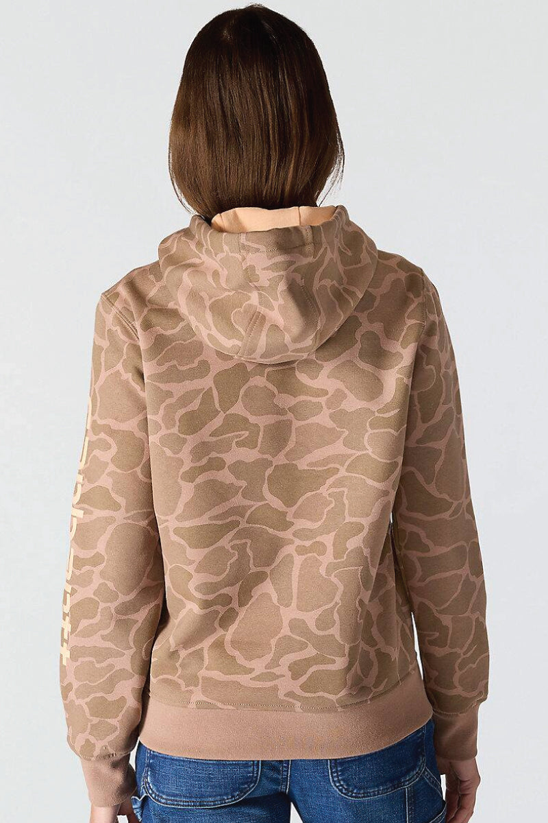 Relaxed Fit Midweight Logo Sleeve Printed Hoodie - SSE