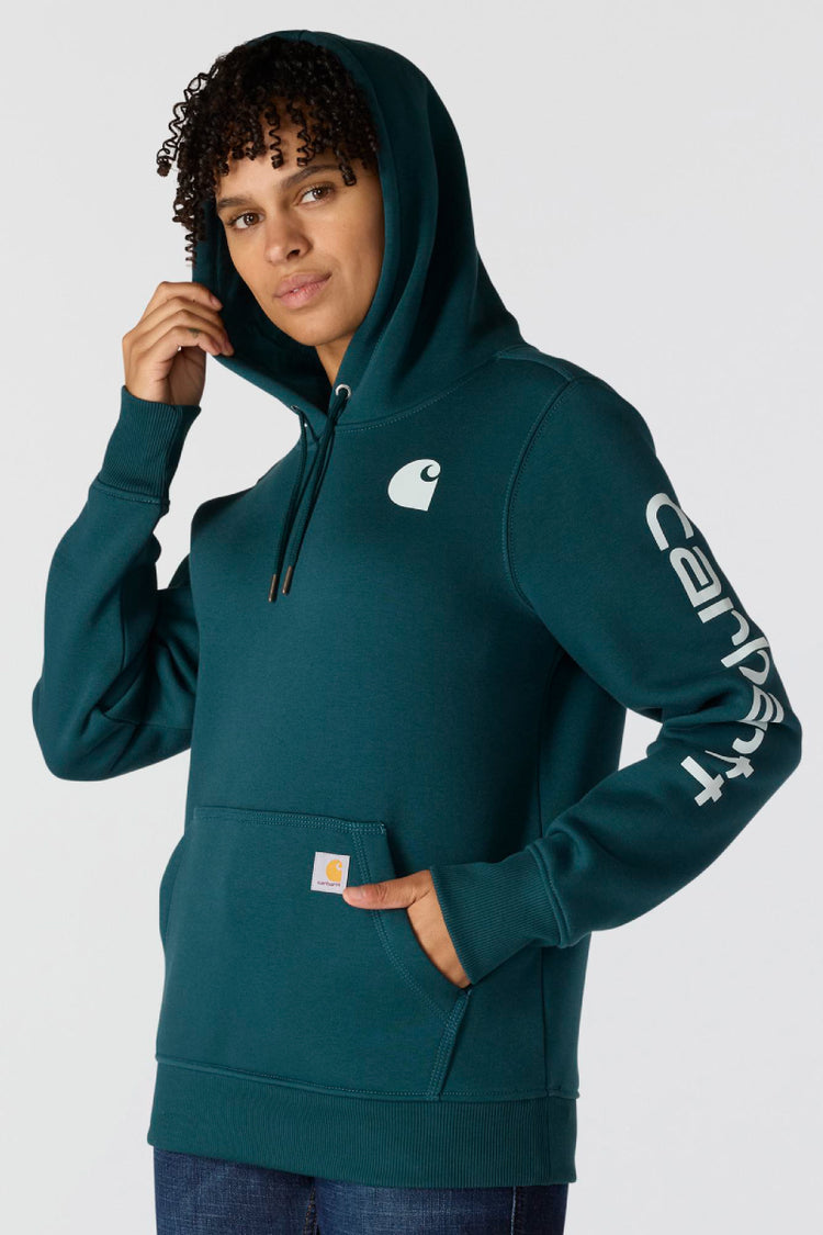 Logo Sleeve Hoodie - GRS