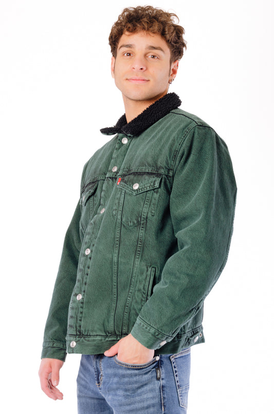 Relaxed Fit Sherpa Trucker - DSP