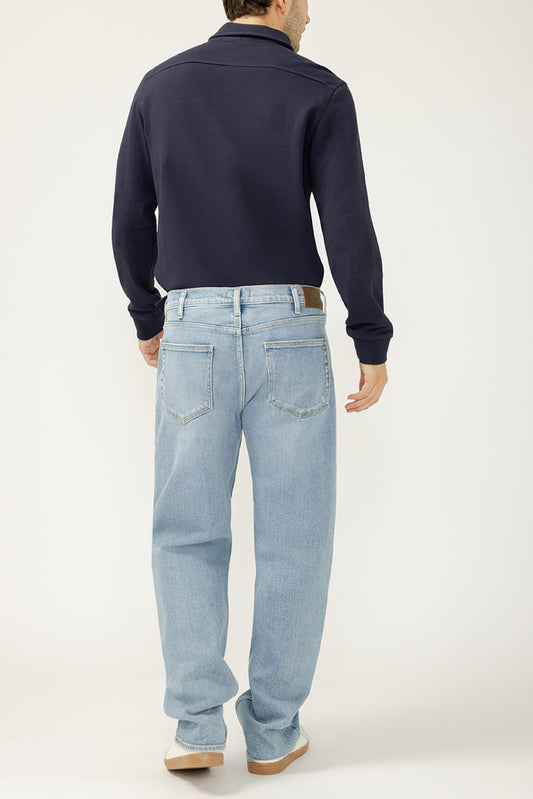 Relaxed Fit Straight Leg Jeans - 32