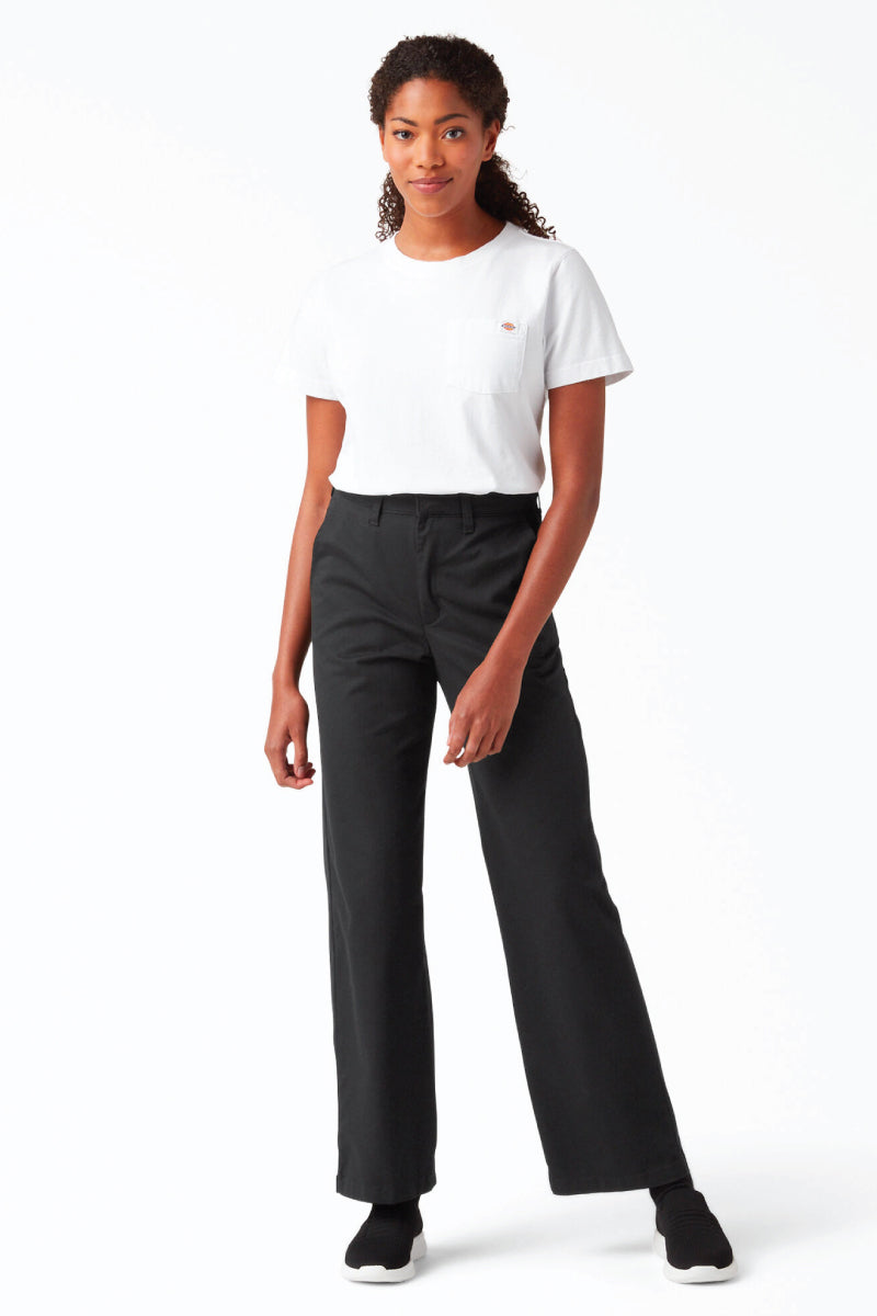 Relaxed Fit Wide Leg Pants