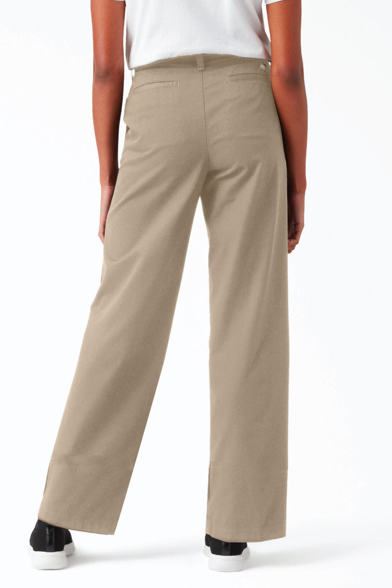 Relaxed Fit Wide Leg Pants