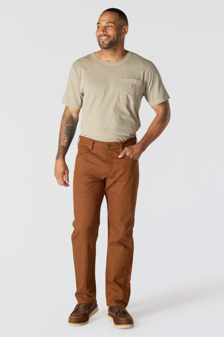 Relaxed Straight Rugged Flex Dyed Jeans - 32