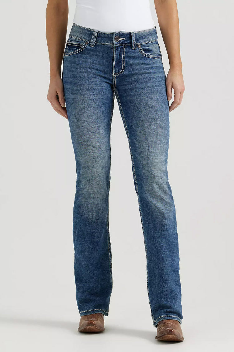 Retro Mae Mid Rise Bootcut Jeans