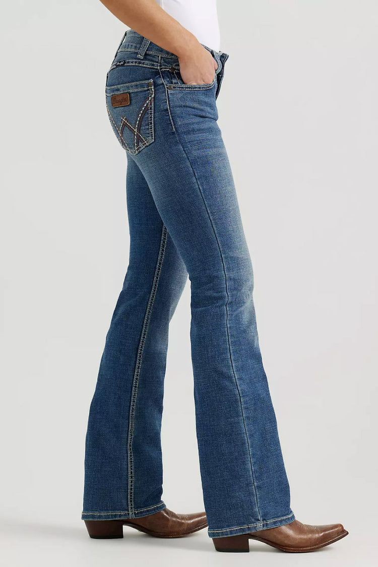 Retro Mae Mid Rise Bootcut Jeans