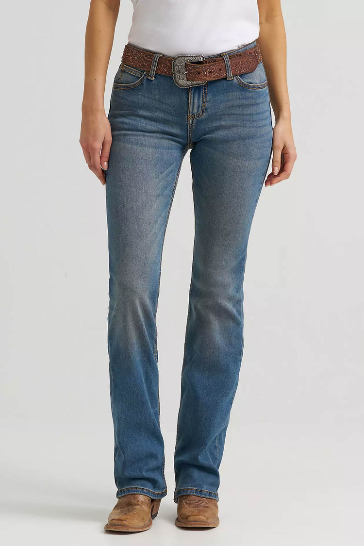 Retro Mae Mid Rise Bootcut Jeans
