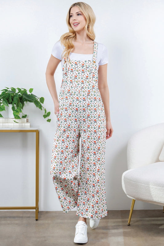 Retro Mushroom Corduroy Overalls - MSH
