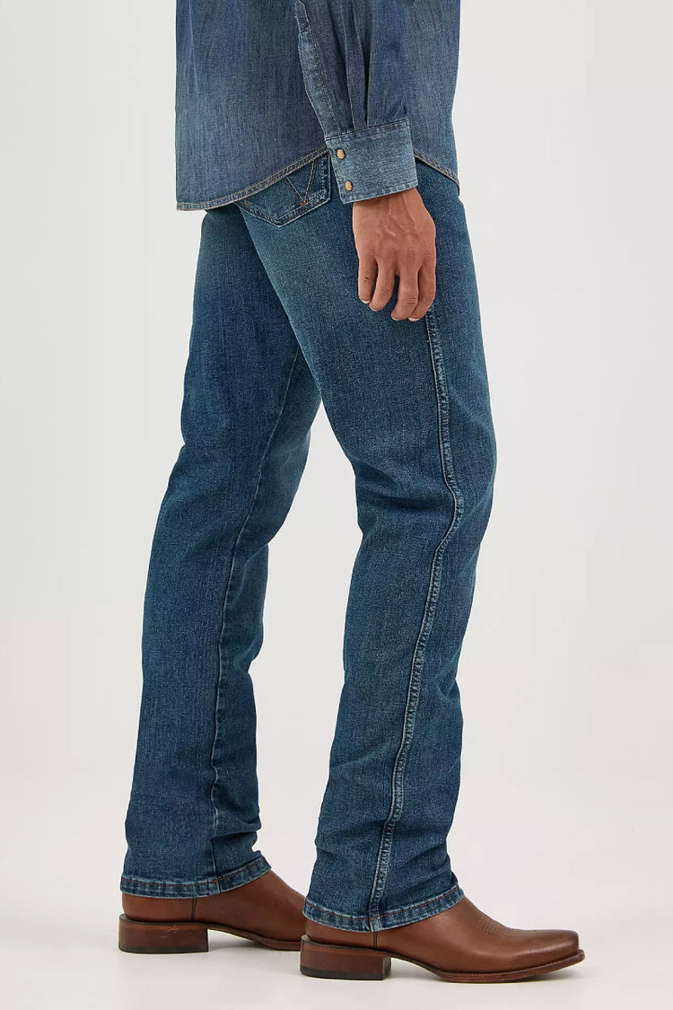 Retro Slim Fit Straight Jeans