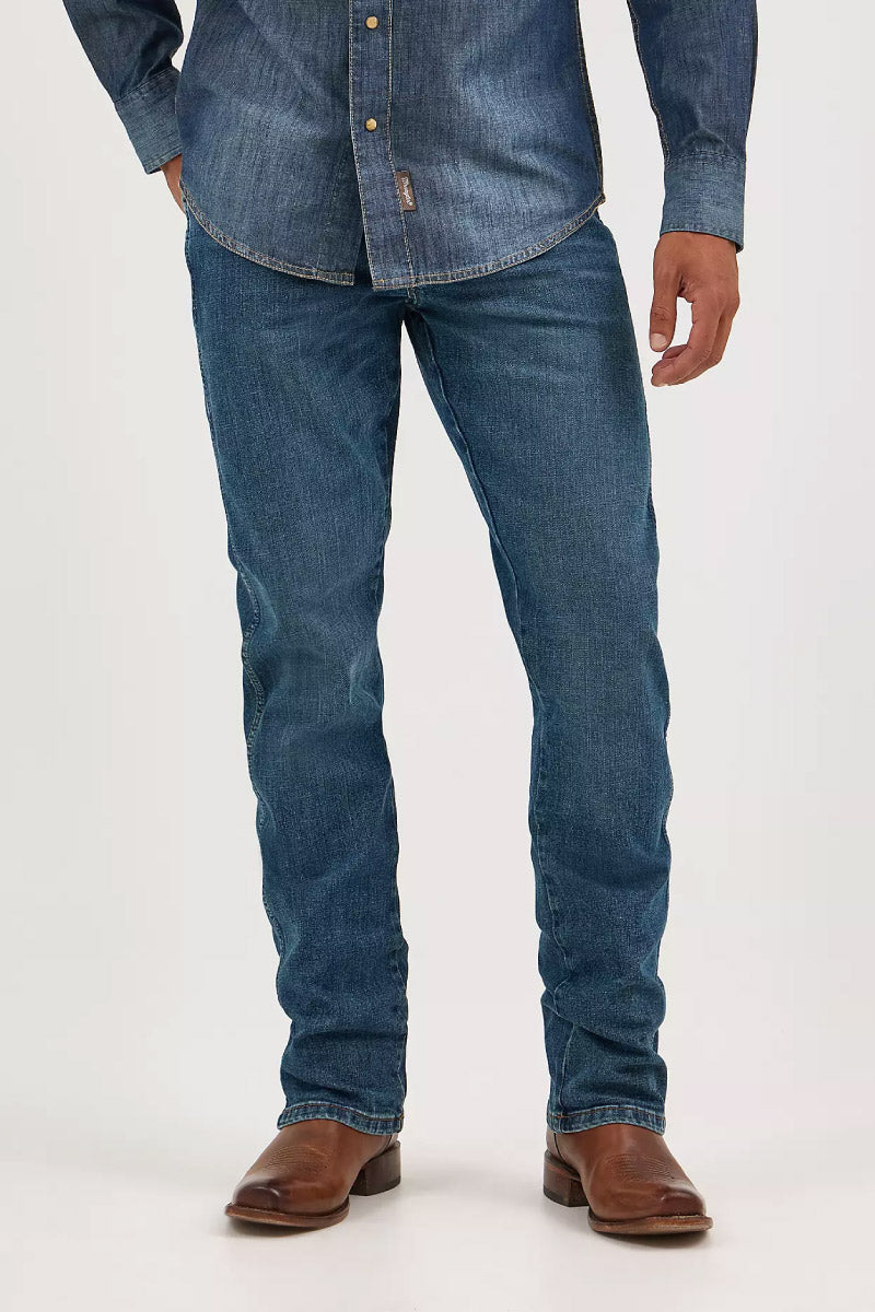 Retro Slim Fit Straight Jeans