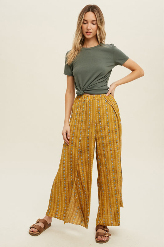 Ribbed Crew Tee - TEA