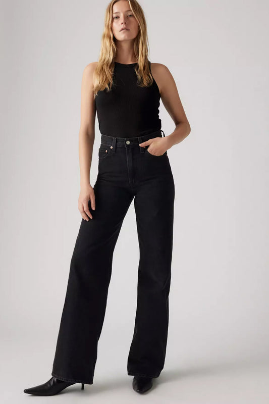 Ribcage Wide Leg Jeans - 32