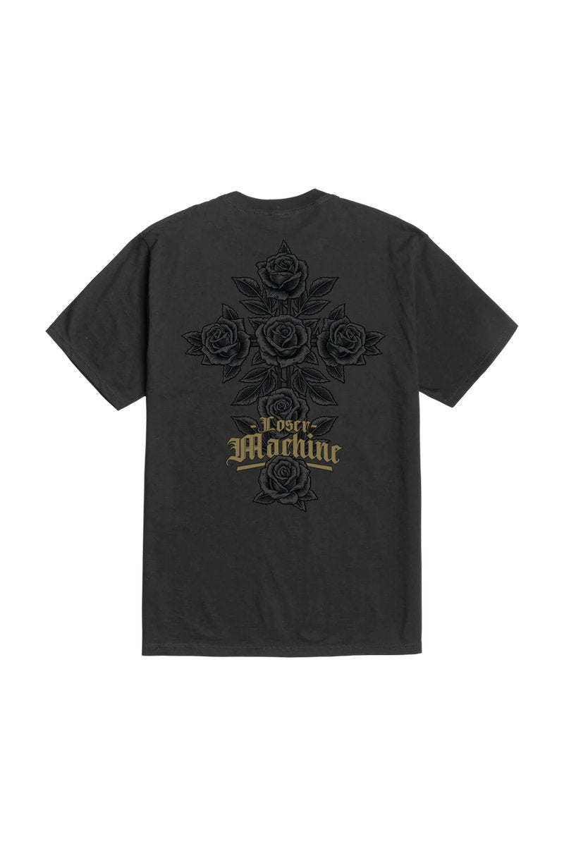 Rose Bush Tee - BLK