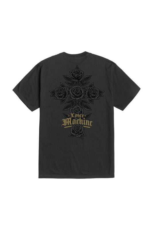 Rose Bush Tee - BLK