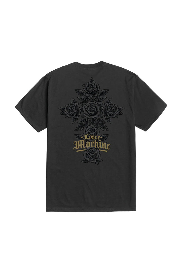 Rose Bush Tee - BLK