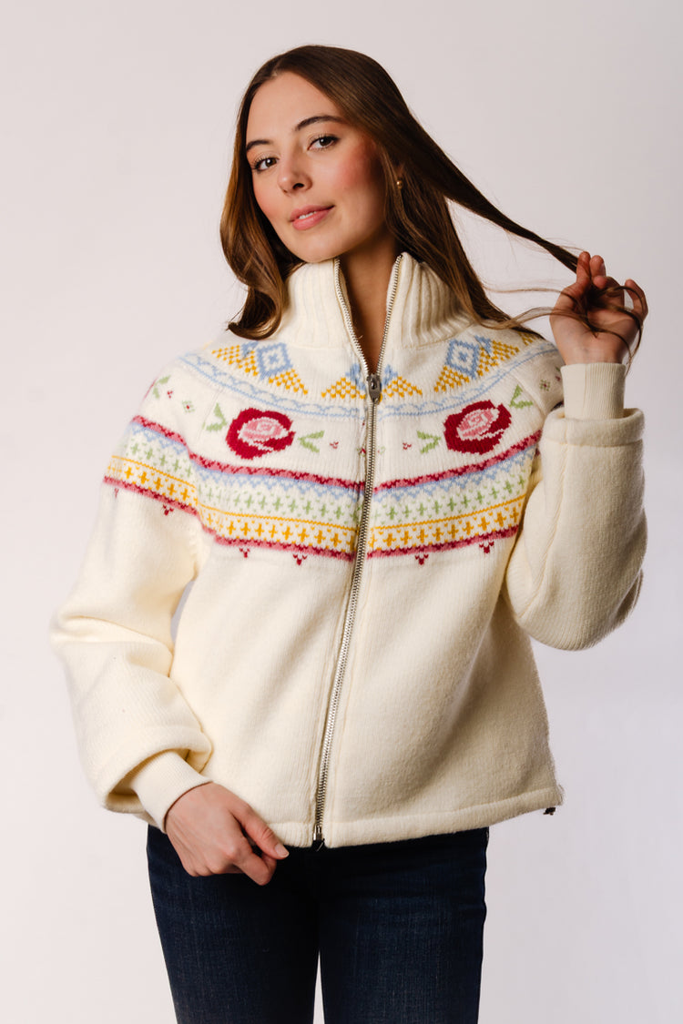 Rose Knit Boxy Jacket - RSE