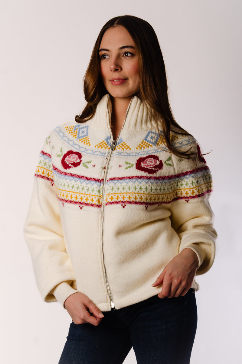 Rose Knit Boxy Jacket - RSE