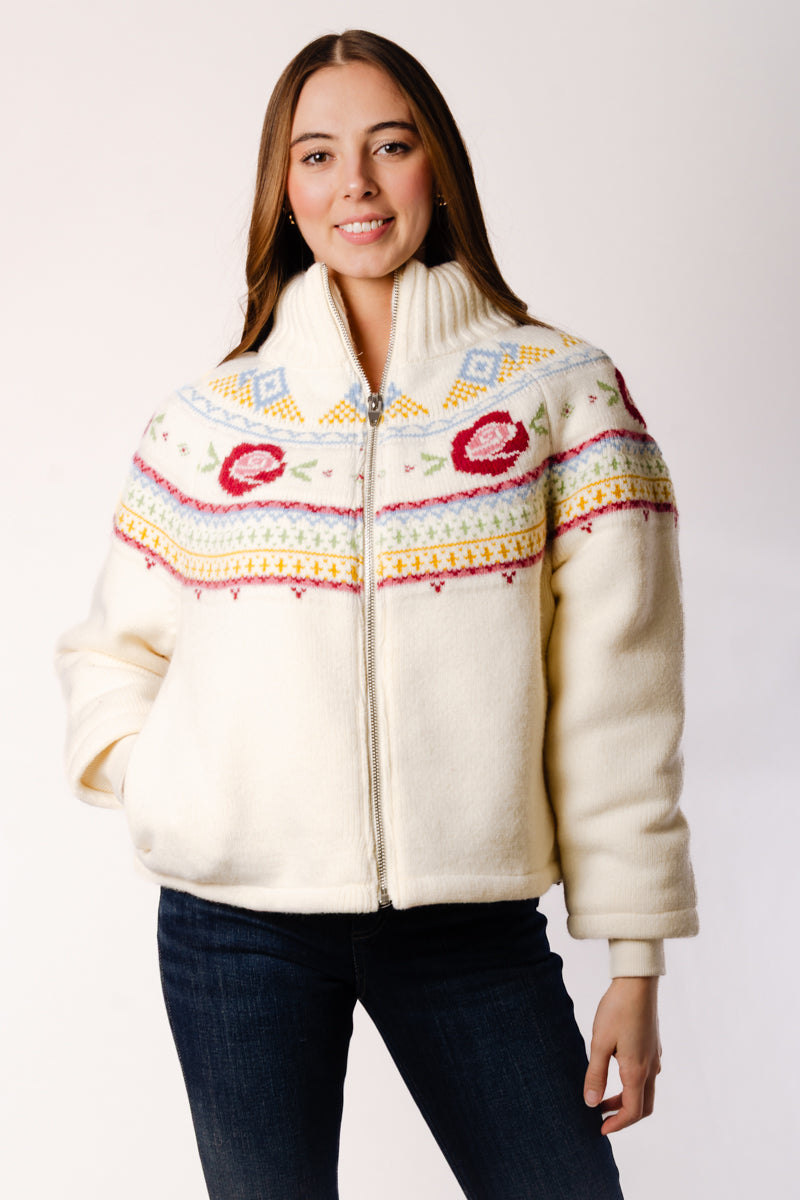 Rose Knit Boxy Jacket - RSE