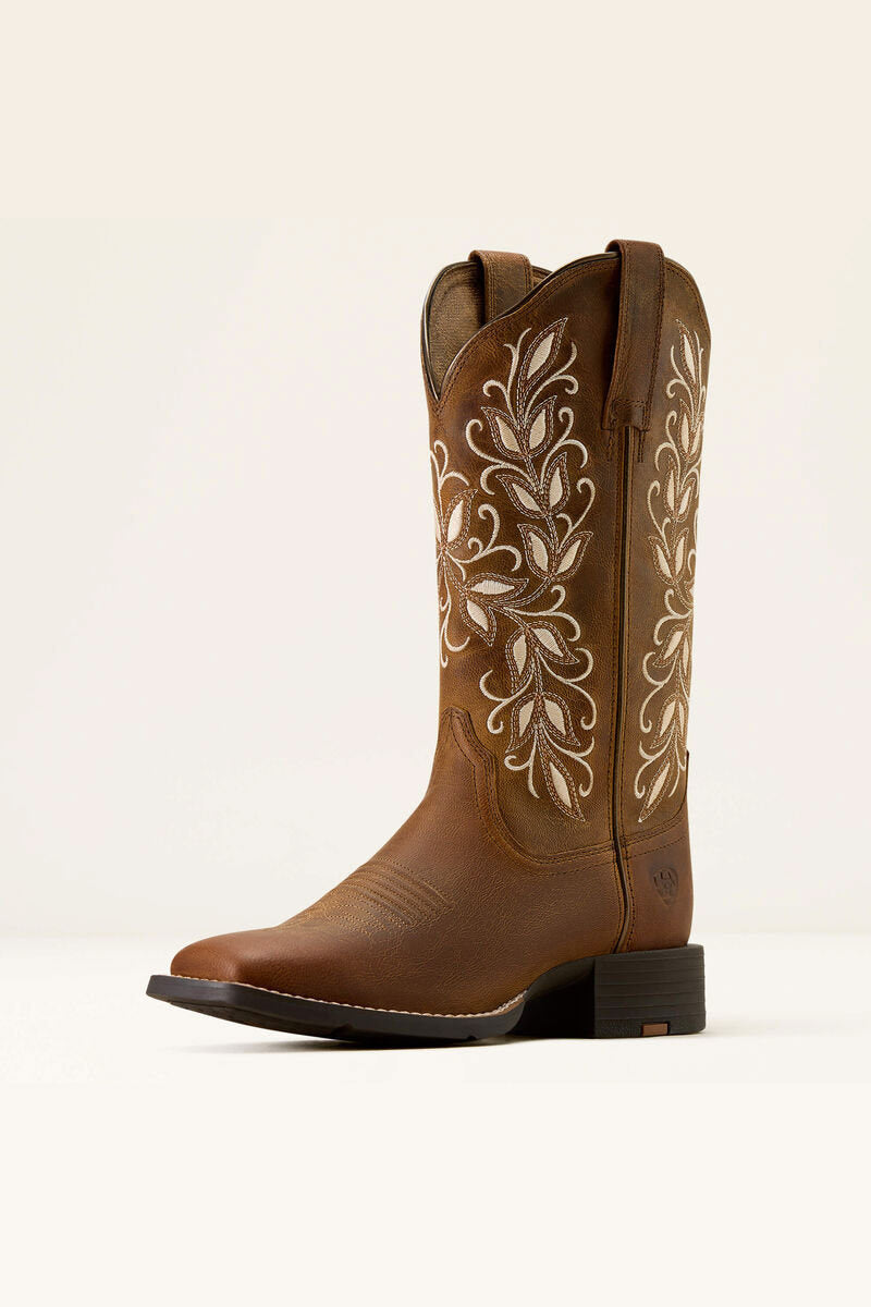 Round Up Holly Wide Square Toe Boot