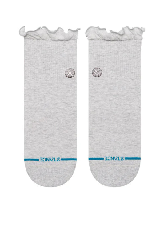 Ruffle Icon Quarter Sock - HGR