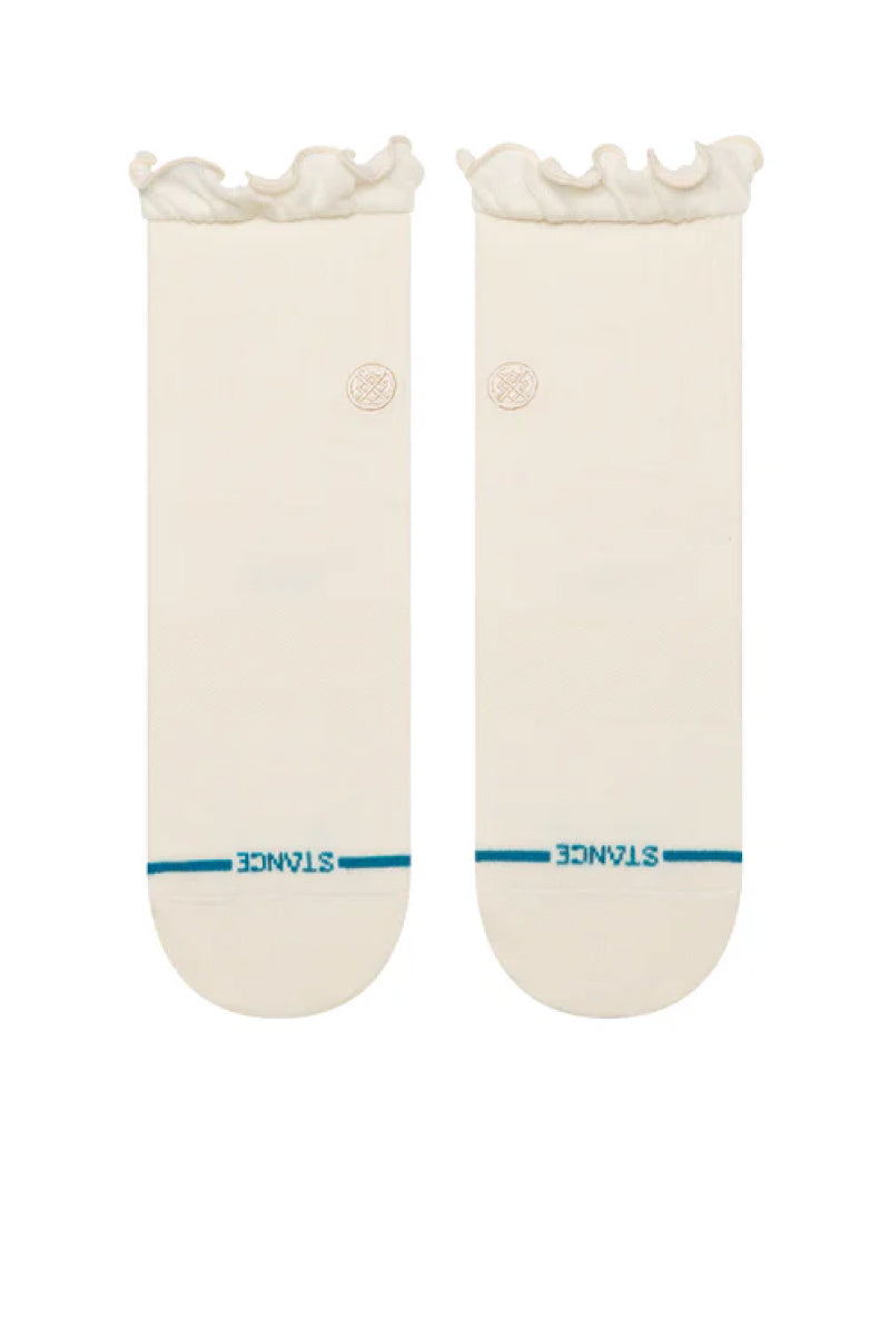 Ruffle Icon Quarter Sock - IVO