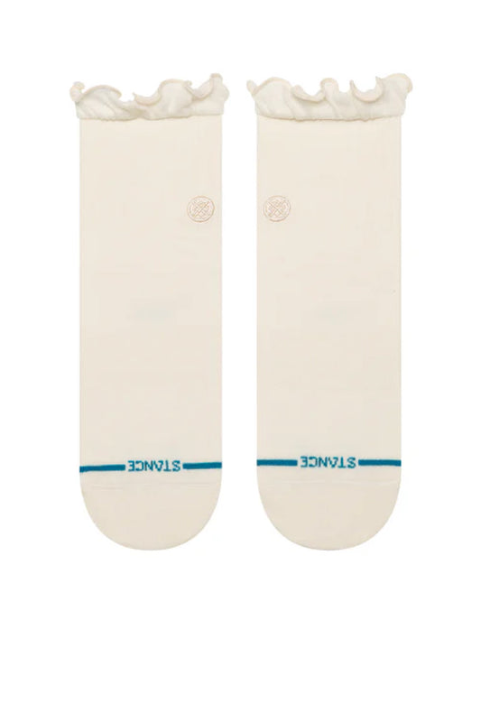 Ruffle Icon Quarter Sock - IVO