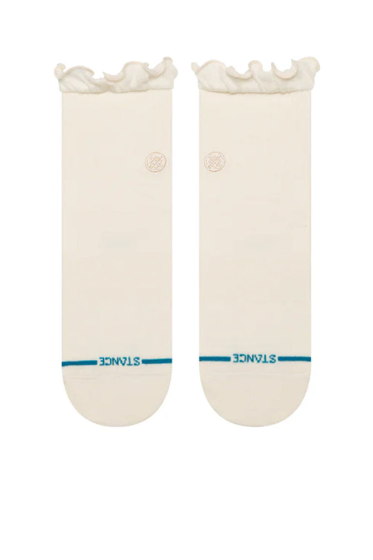 Ruffle Icon Quarter Sock - IVO