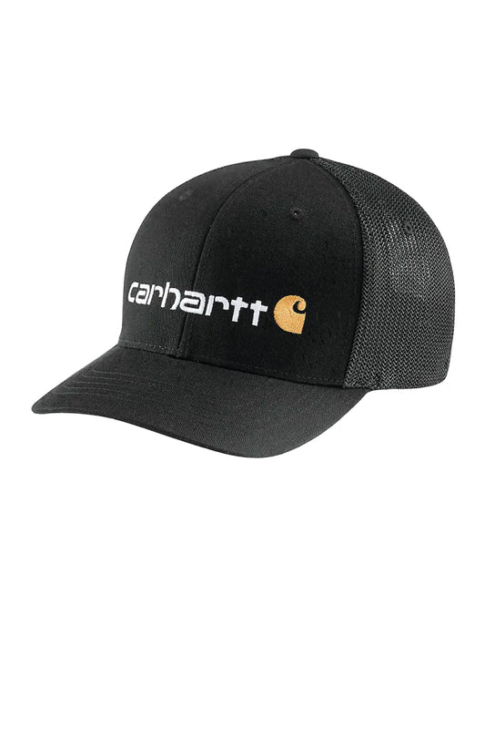 Rugged Flex Fit Mesh Cap - BLK