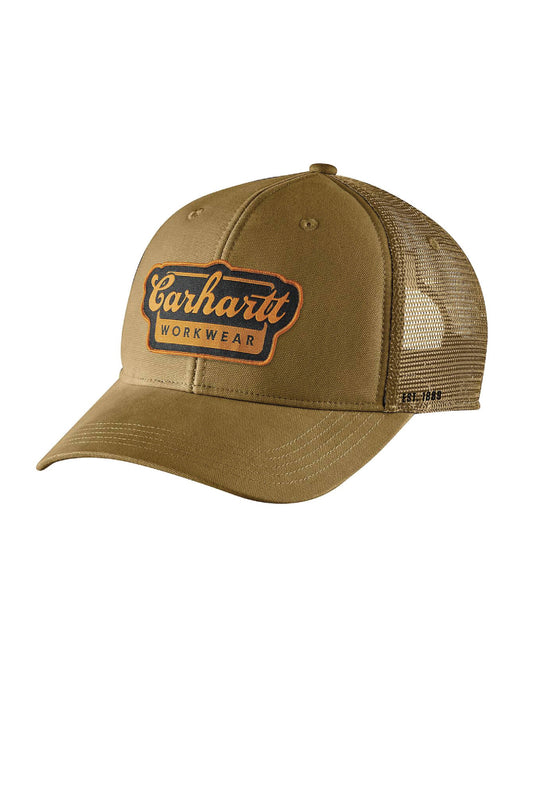Rugged Flex Twill Mesh Script Cap - GGR