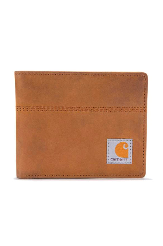 Saddle Leather Bifold Wallet - Brown