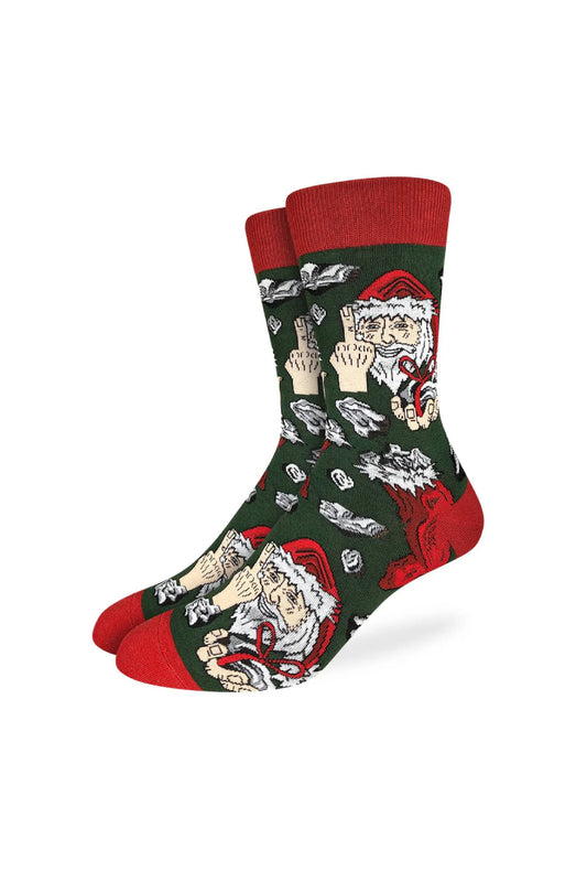 Santa's Naughty List Sock - MUL