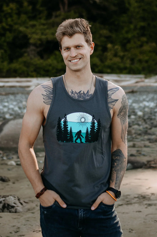 Sasquatch Green Stroll Tank - HVY