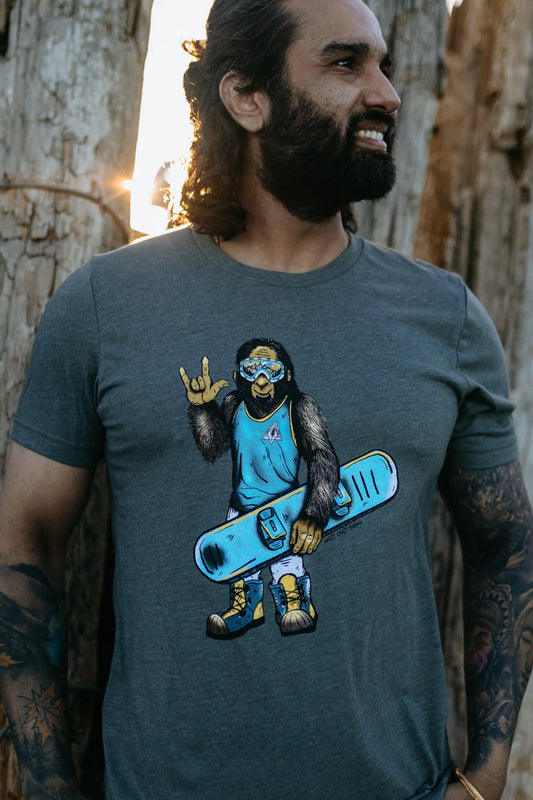Sassy The Snowboarder Tee - MIL
