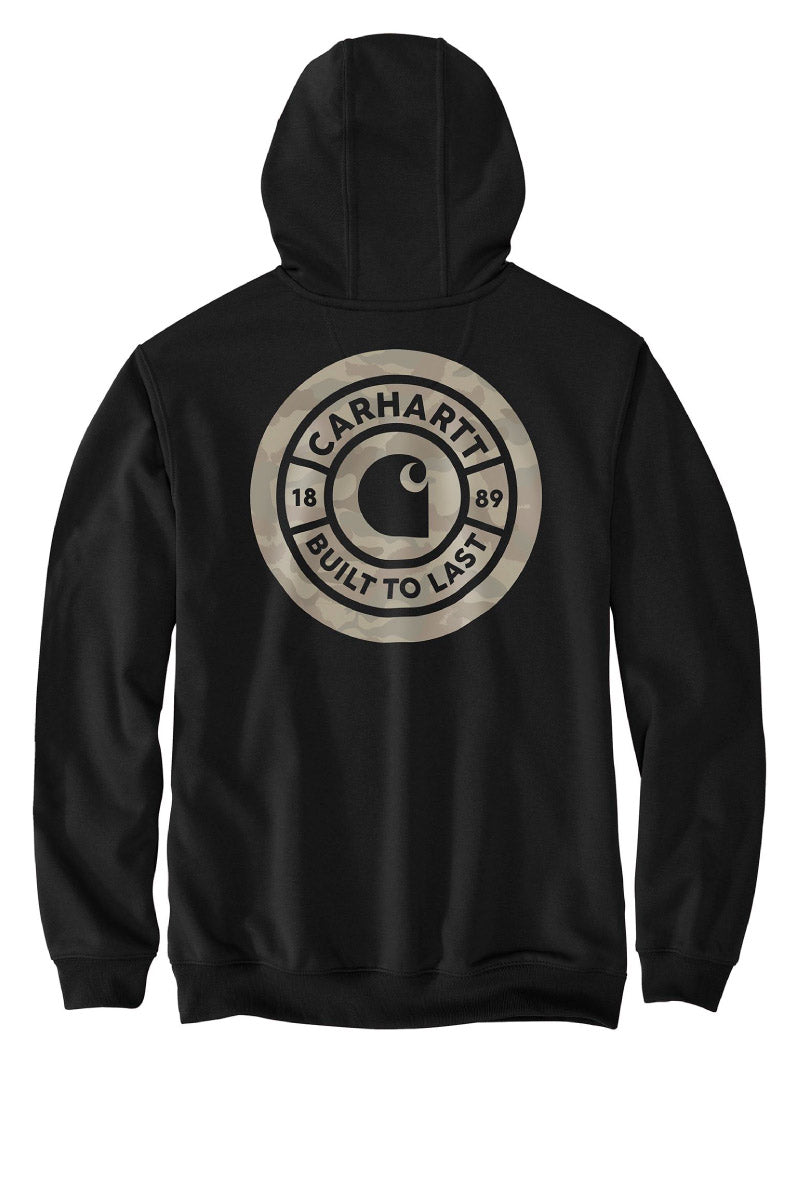 Sawyer Camo Hoodie - BLK