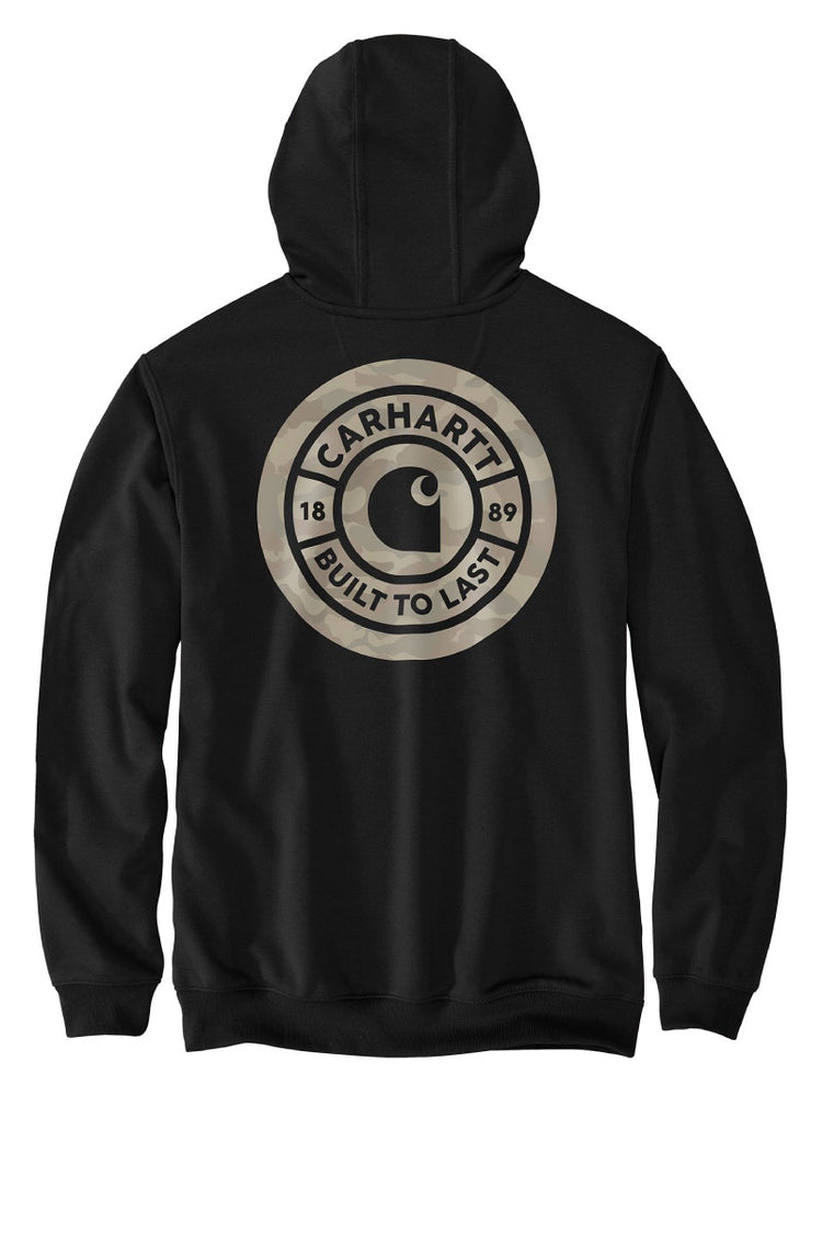 Sawyer Camo Hoodie - BLK