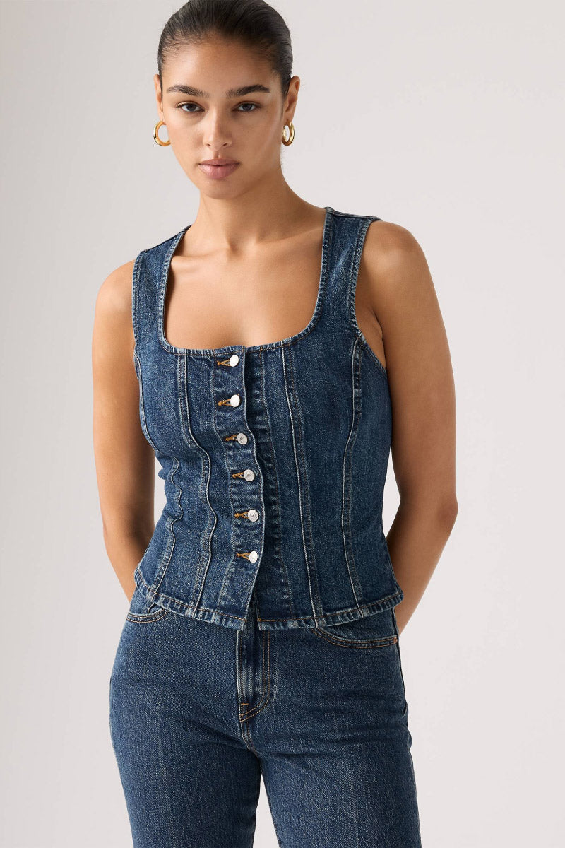 Sculpted Sleeveless Top - AS
