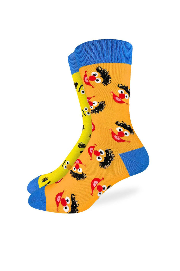 Sesame Street Bert & Ernie Mismatch Sock - MUL