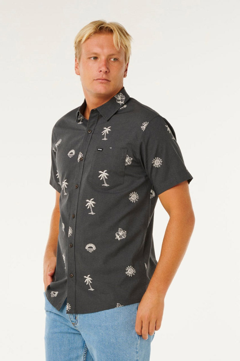Sessions Short Sleeve Shirt - BLK