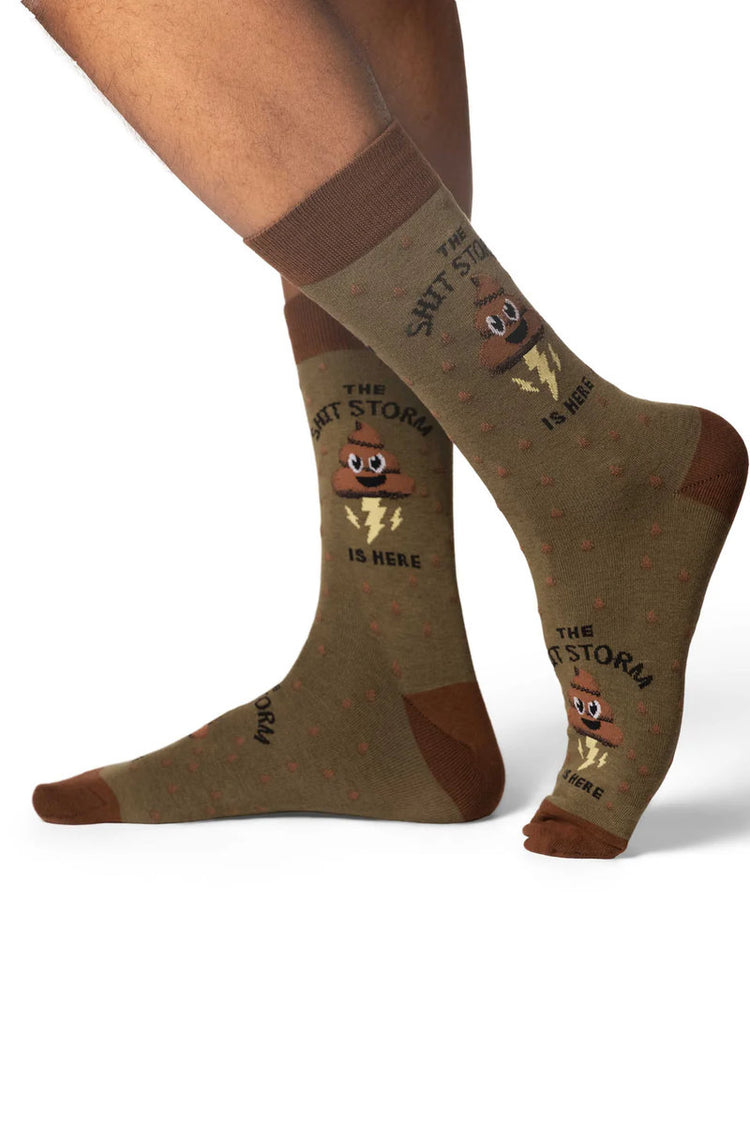 Sh*t Storm Socks - GRN