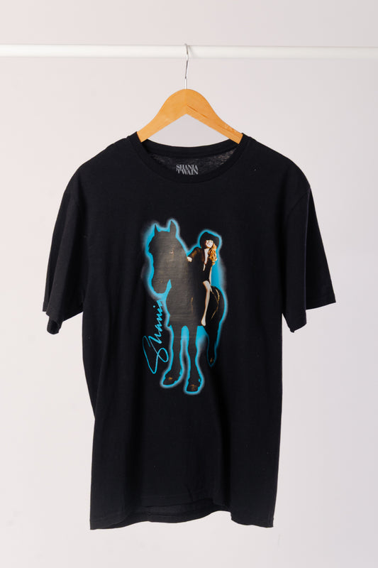 Shania Up! Tee - BLK