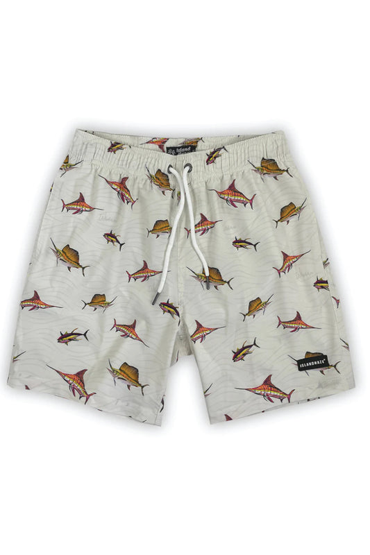 Shark Cruise Swim Shorts - CRM