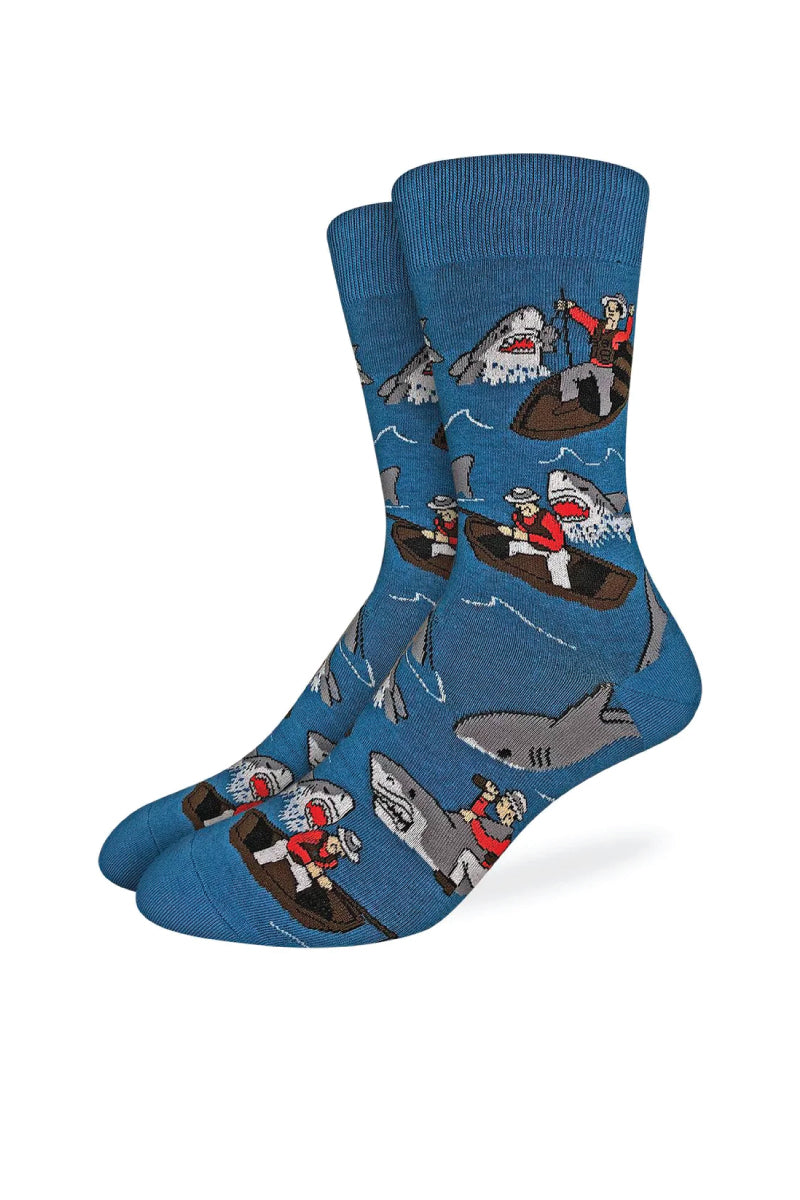Sharks vs Fishermen Sock