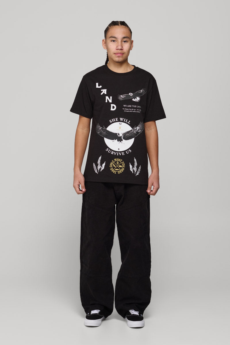 She Will Outlast Us Tee - BLK