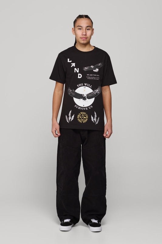 She Will Outlast Us Tee - BLK