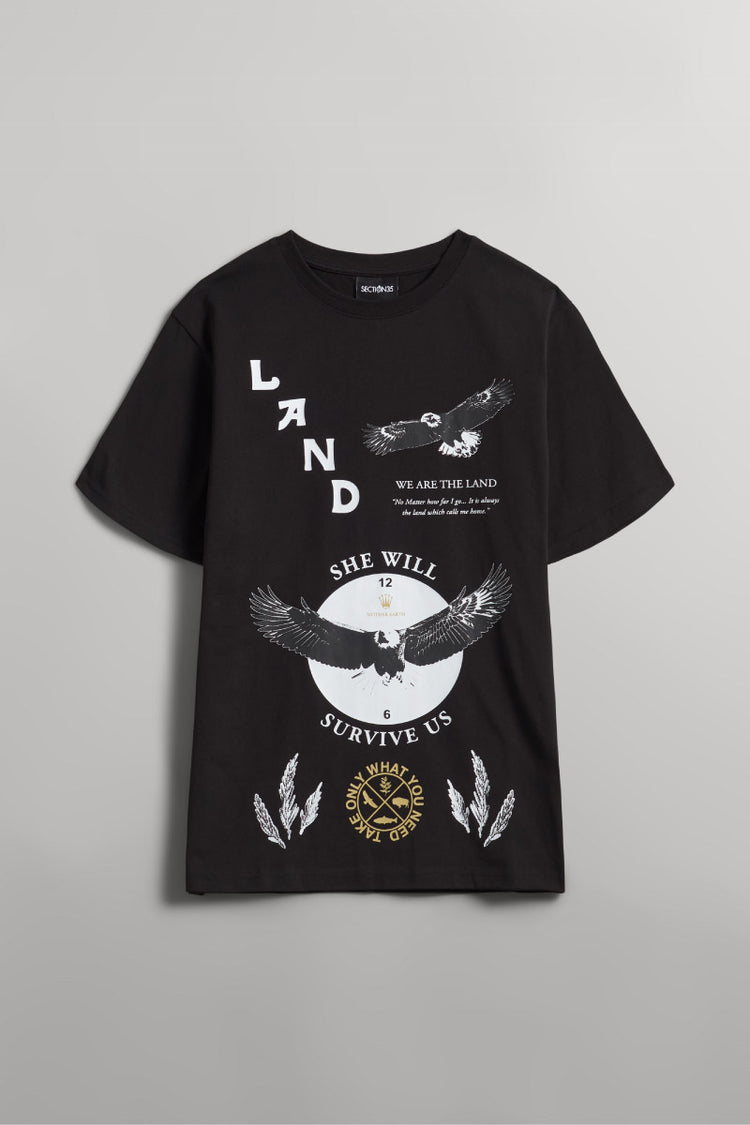 She Will Outlast Us Tee - BLK