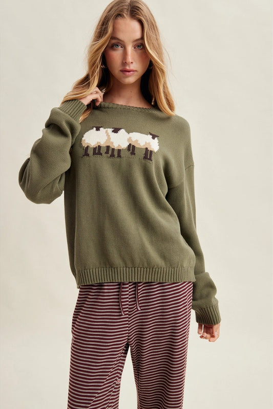 Sheep Trio Sweater - OLV