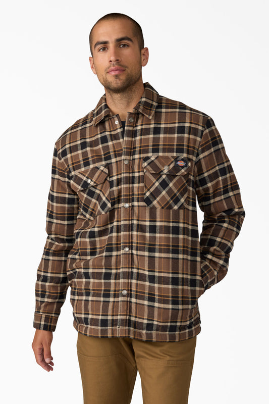 Sherpa Lined Flannel Jacket - KHK