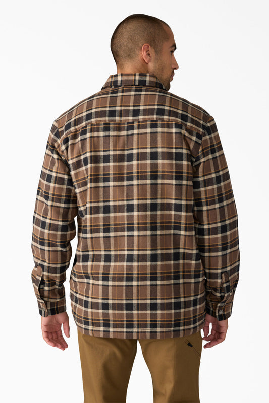 Sherpa Lined Flannel Jacket - KHK