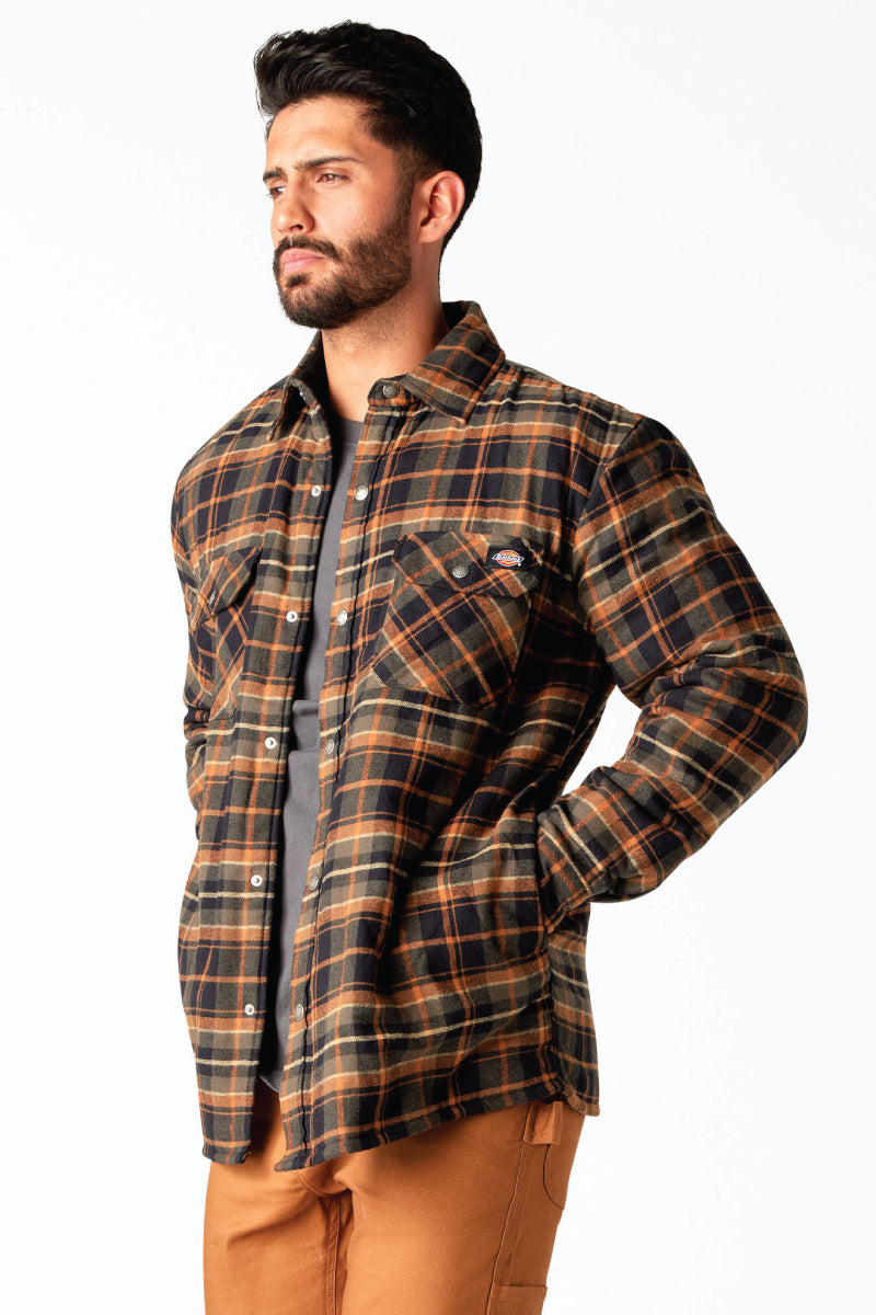 Sherpa Lined Flannel Jacket - MOS