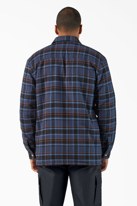 Sherpa Lined Flannel Jacket - NVA